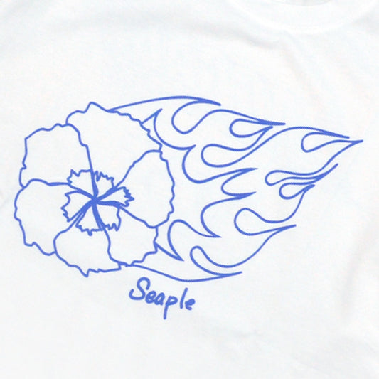BAGGAGE×VET Graphic Tee Design Kaito Chida white