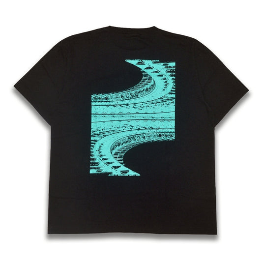 Stadium Tee Design by cognomen black/purple