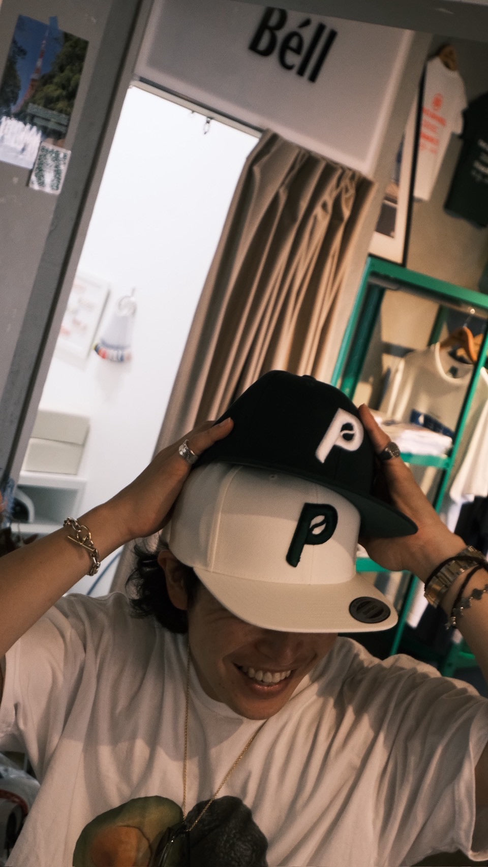 PORTロゴ刺繍CAP