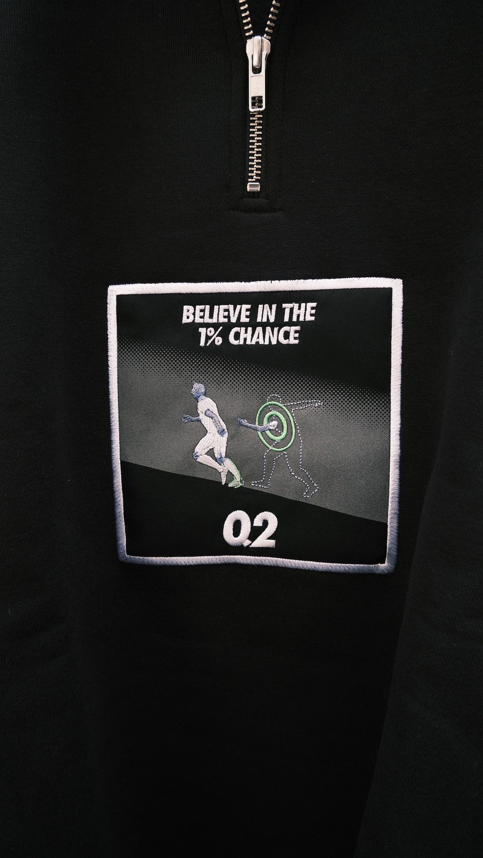 Q2 "1%" Half Zip Sweat