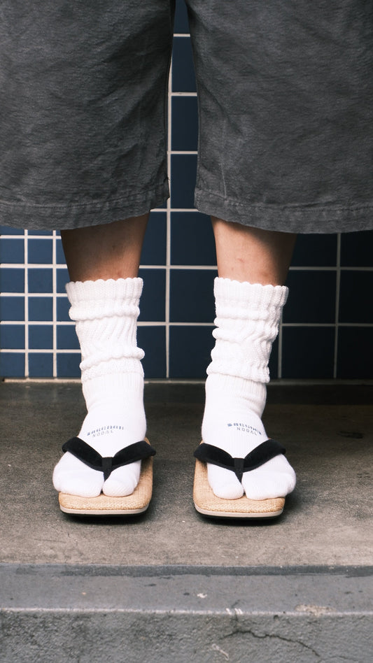 NODAL × BAGGAGE exclusive Loose Fit 　Short Socks