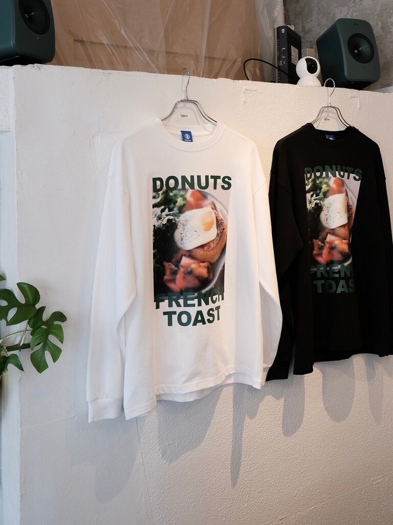 DONUT FRENCH TOAST Tシャツ WHITE