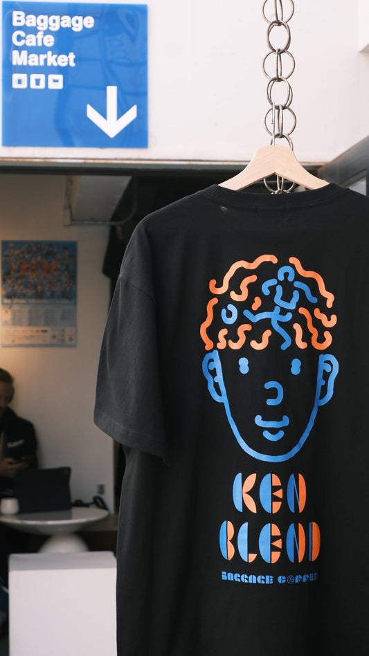 矢村健 ×松原光 × BAGGAGE COFFEE exclusive Tee