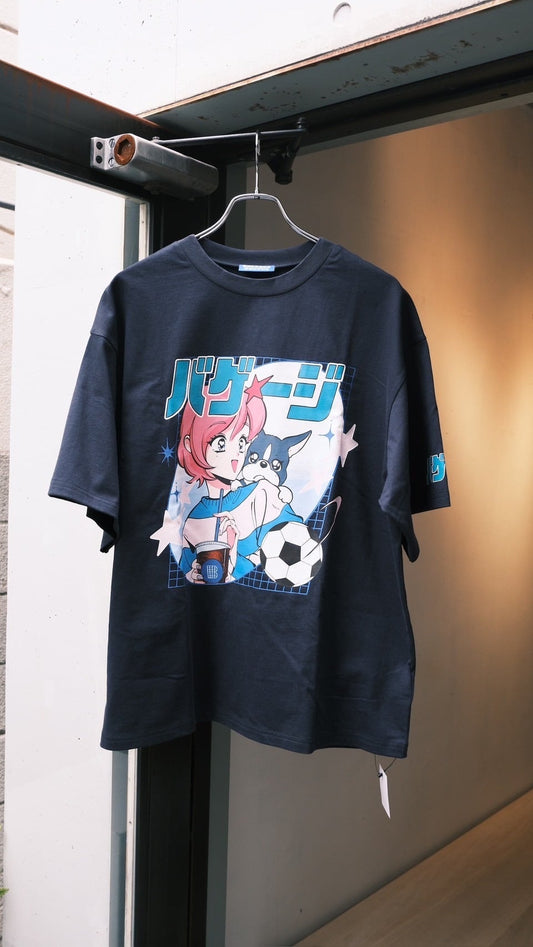 火曜び　バゲージTシャツ　NAVY