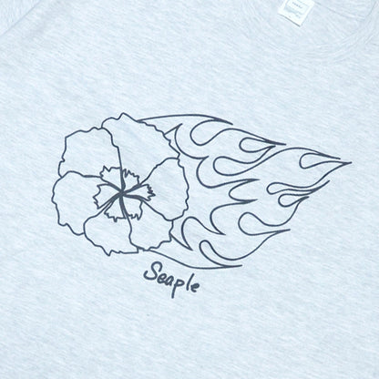 BAGGAGE×VET Graphic Tee Design Kaito Chida gray