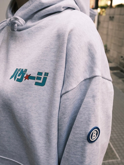 火曜び バゲージフーディー GRAY