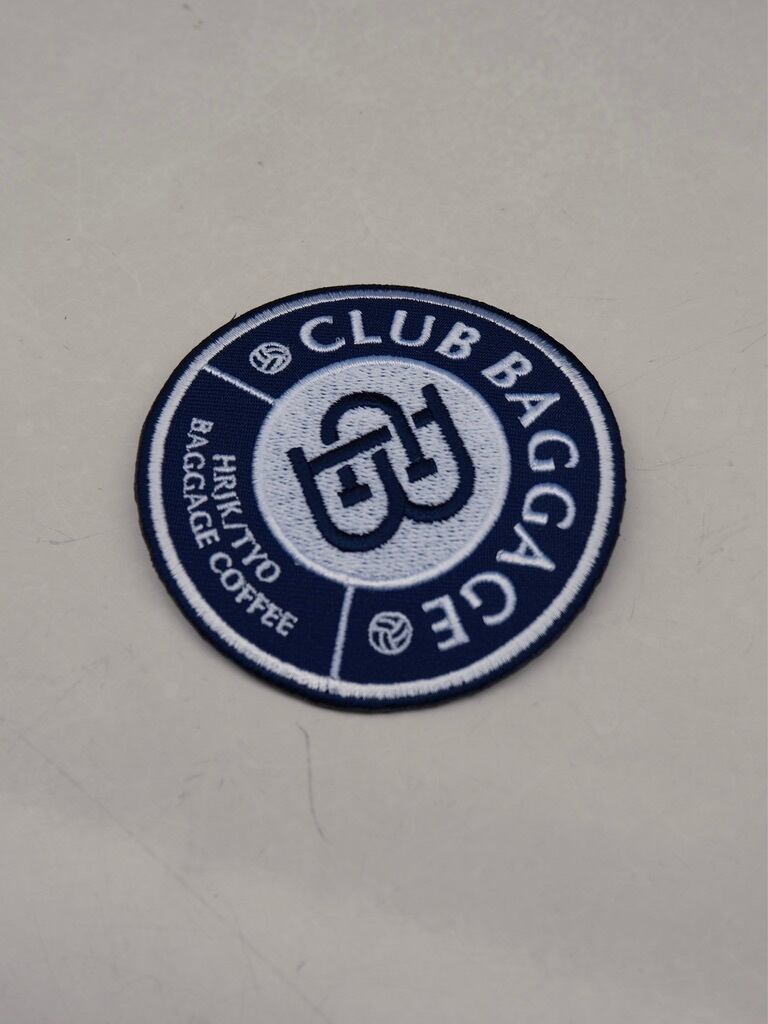 【BA24SS-002】刺繍ワッペン　CLUB BAGGAGE