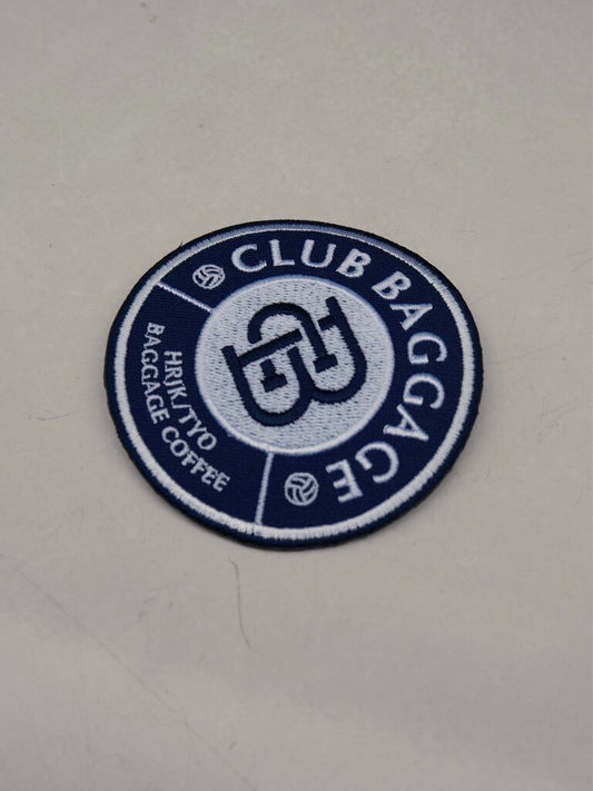 【BA24SS-002】刺繍ワッペン　CLUB BAGGAGE