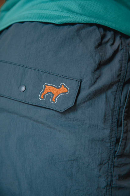 Reflector shorts gray