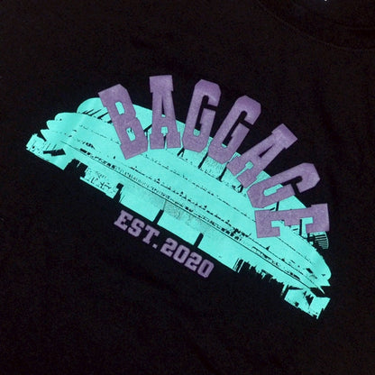 Stadium Tee Design by cognomen black/purple