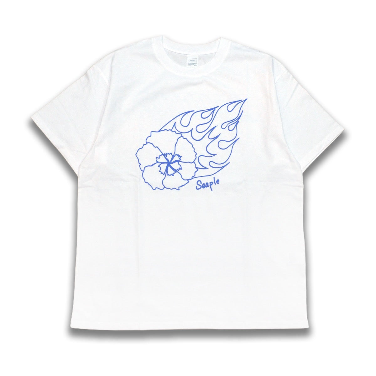BAGGAGE×VET Graphic Tee Design Kaito Chida white