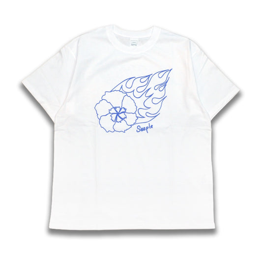 BAGGAGE×VET Graphic Tee Design Kaito Chida white