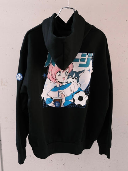 火曜び バゲージフーディー BLACK