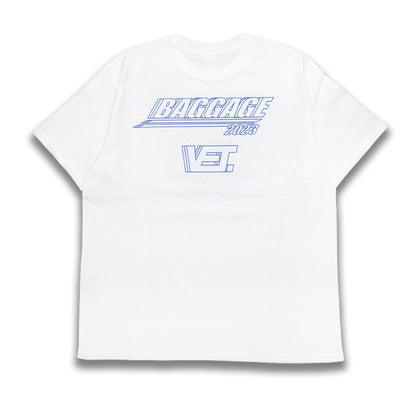 BAGGAGE×VET Graphic Tee Design Kaito Chida white