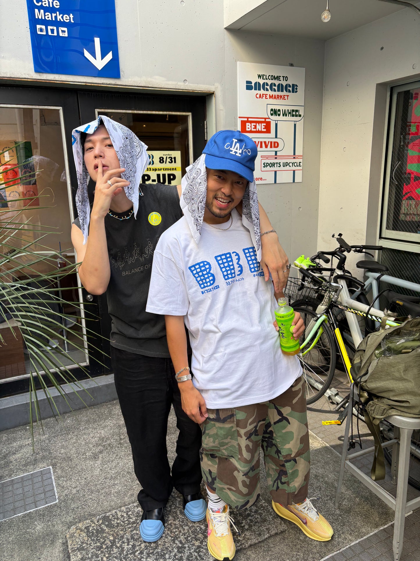 BAGGAGE × 33apartment　Tシャツ