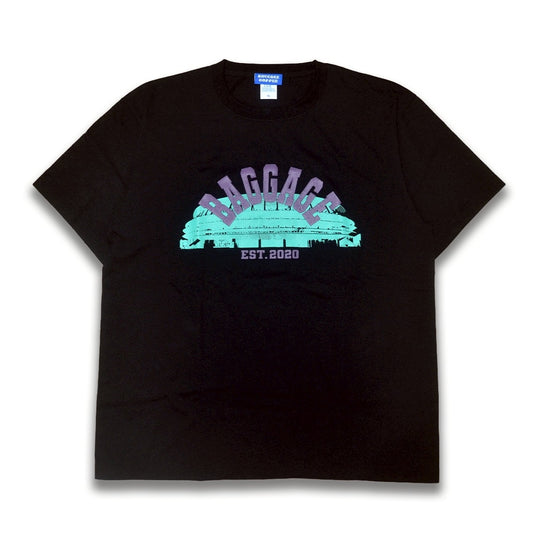 Stadium Tee Design by cognomen black/purple