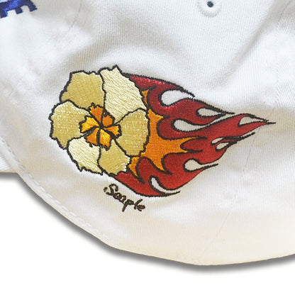 BAGGAGE×VET Graphic Cap Design Kaito Chida White