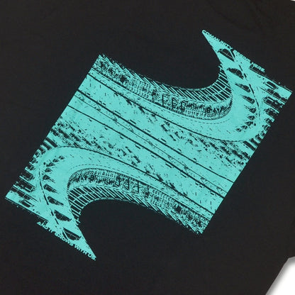 Stadium Tee Design by cognomen black/purple