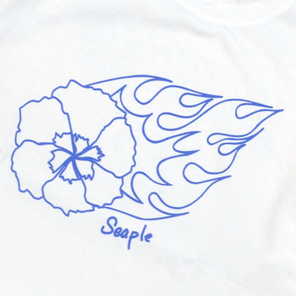 BAGGAGE×VET Graphic Tee Design Kaito Chida white