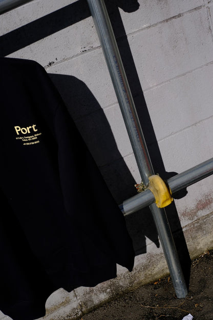 Port × Allenwood コラボスウェット navy