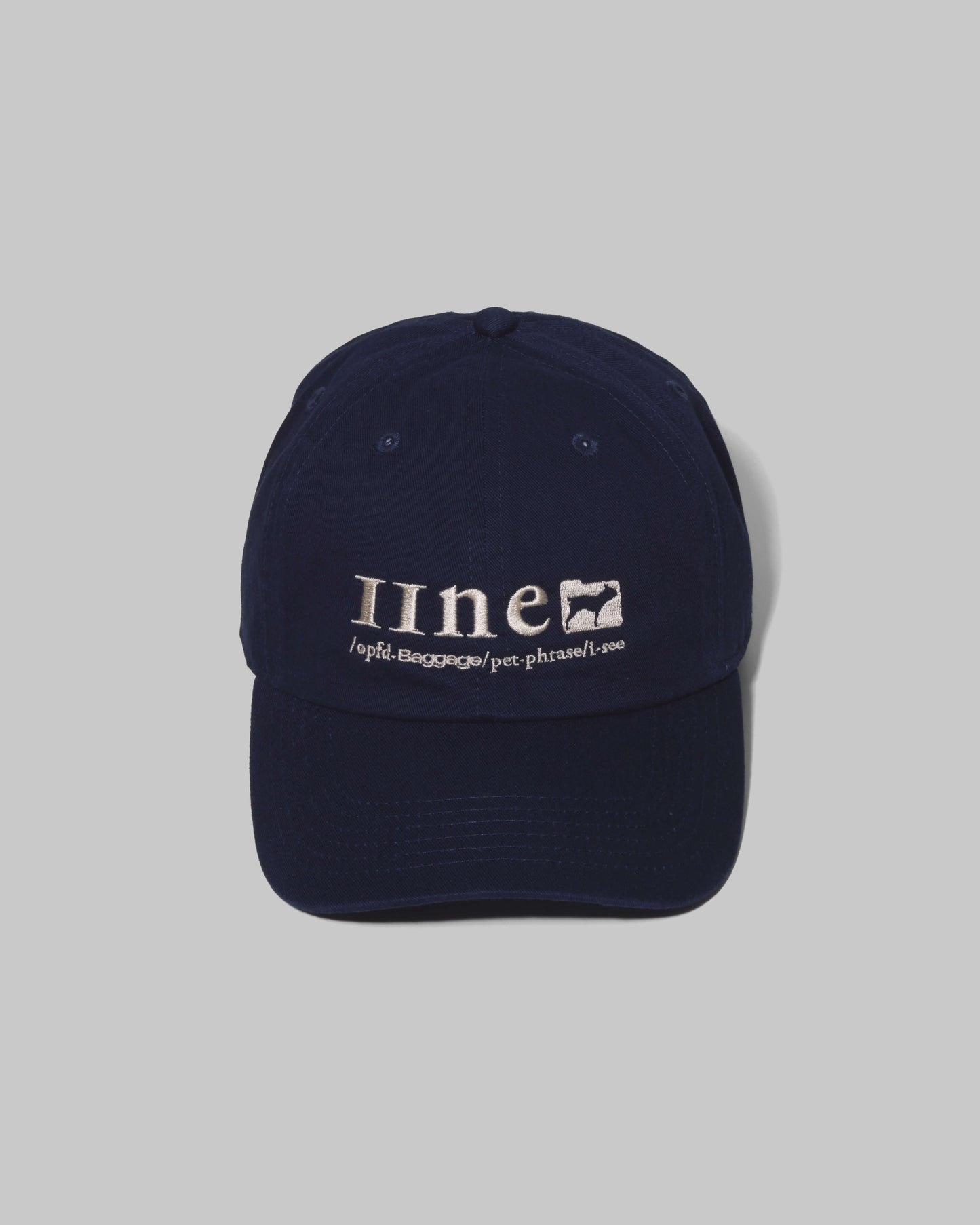 baggage&Port × Open Folders IIne cap navy
