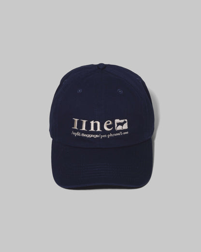 baggage&Port × Open Folders IIne cap navy