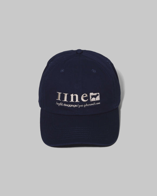 baggage&Port × Open Folders IIne cap navy
