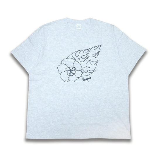 BAGGAGE×VET Graphic Tee Design Kaito Chida gray