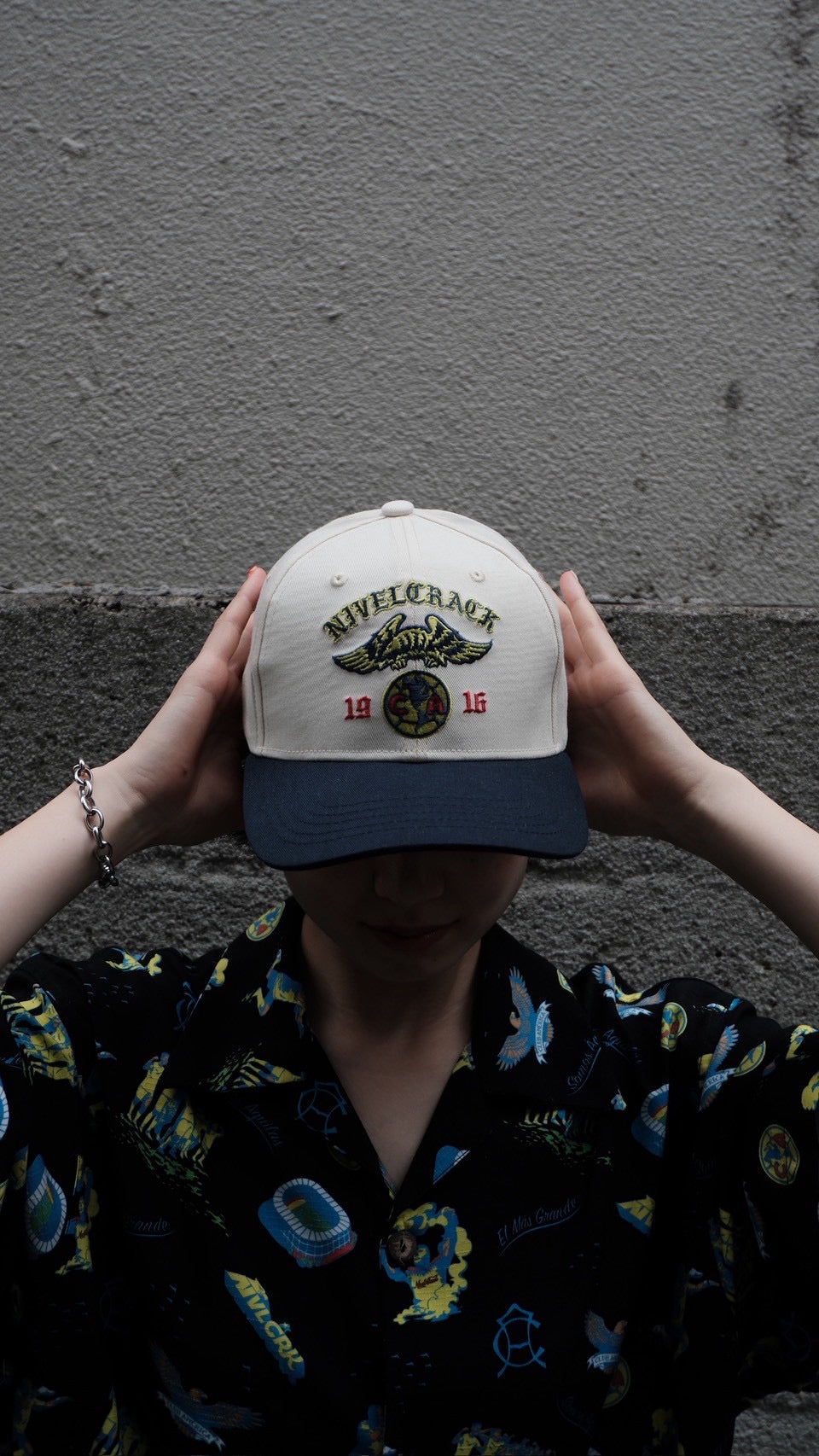 NIVELCRACK X CLUB AMÉRICA - CAP OFF WHITE