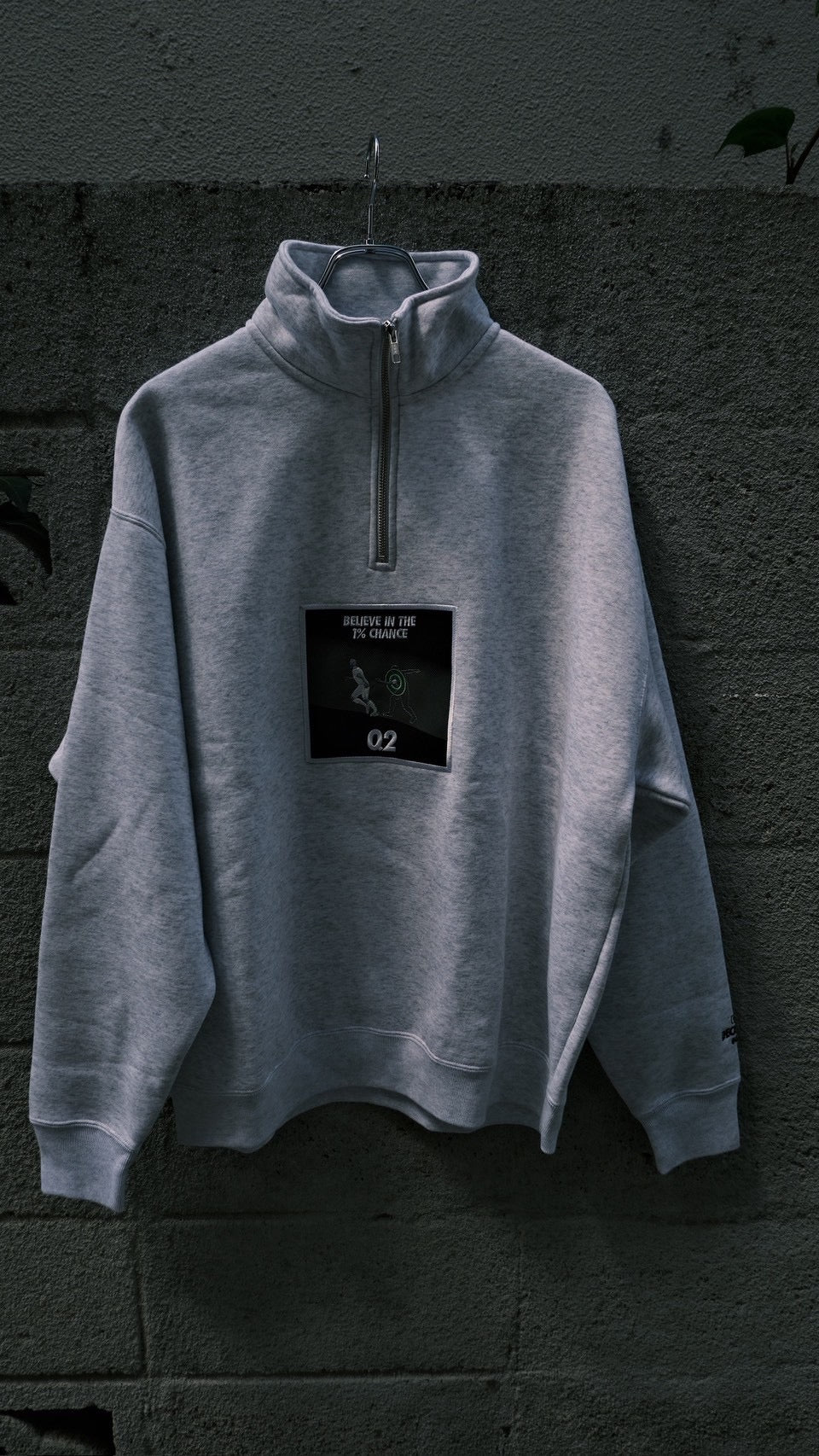 Q2 "1%" Half Zip Sweat