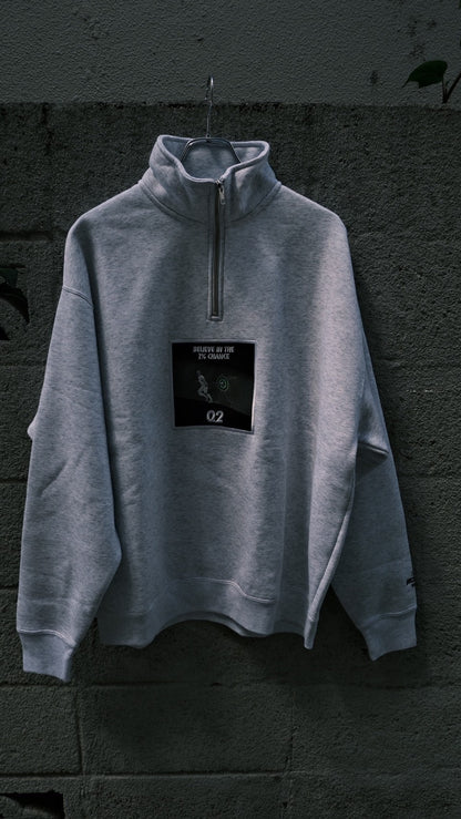 Q2 "1%" Half Zip Sweat