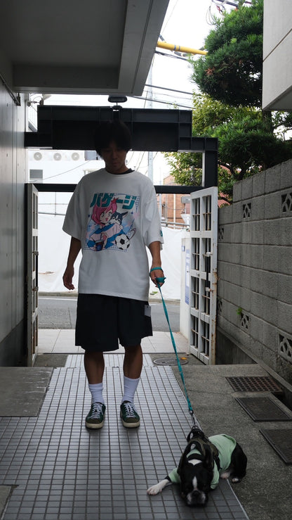 火曜び　バゲージTシャツ　WHITE