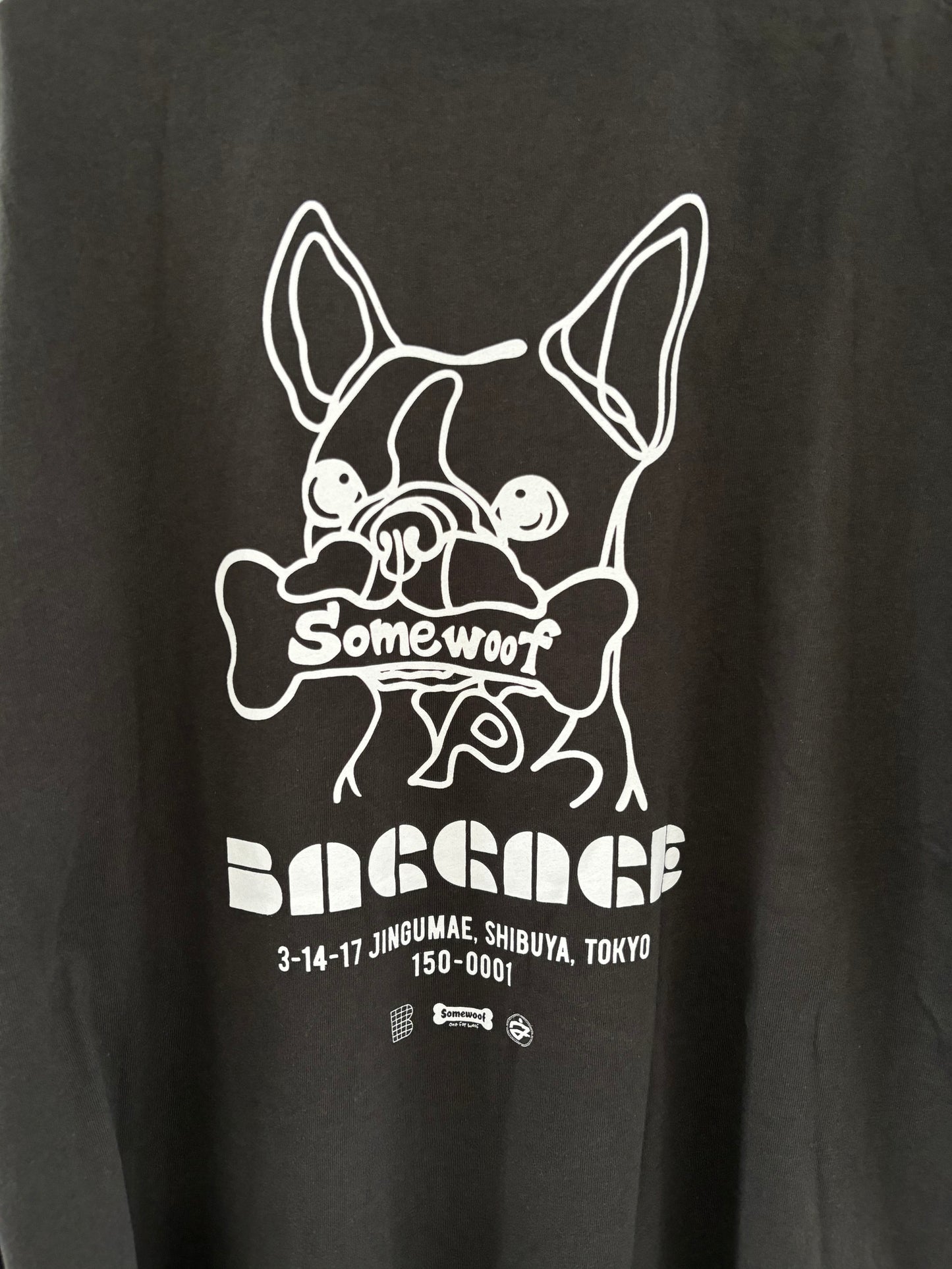 BAGGAGE×Somewoof LONG SLEEVE TEE SUMI