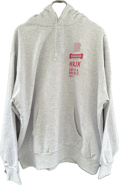 BAGGAGE×Somewoof HOODIE ASH GRAY