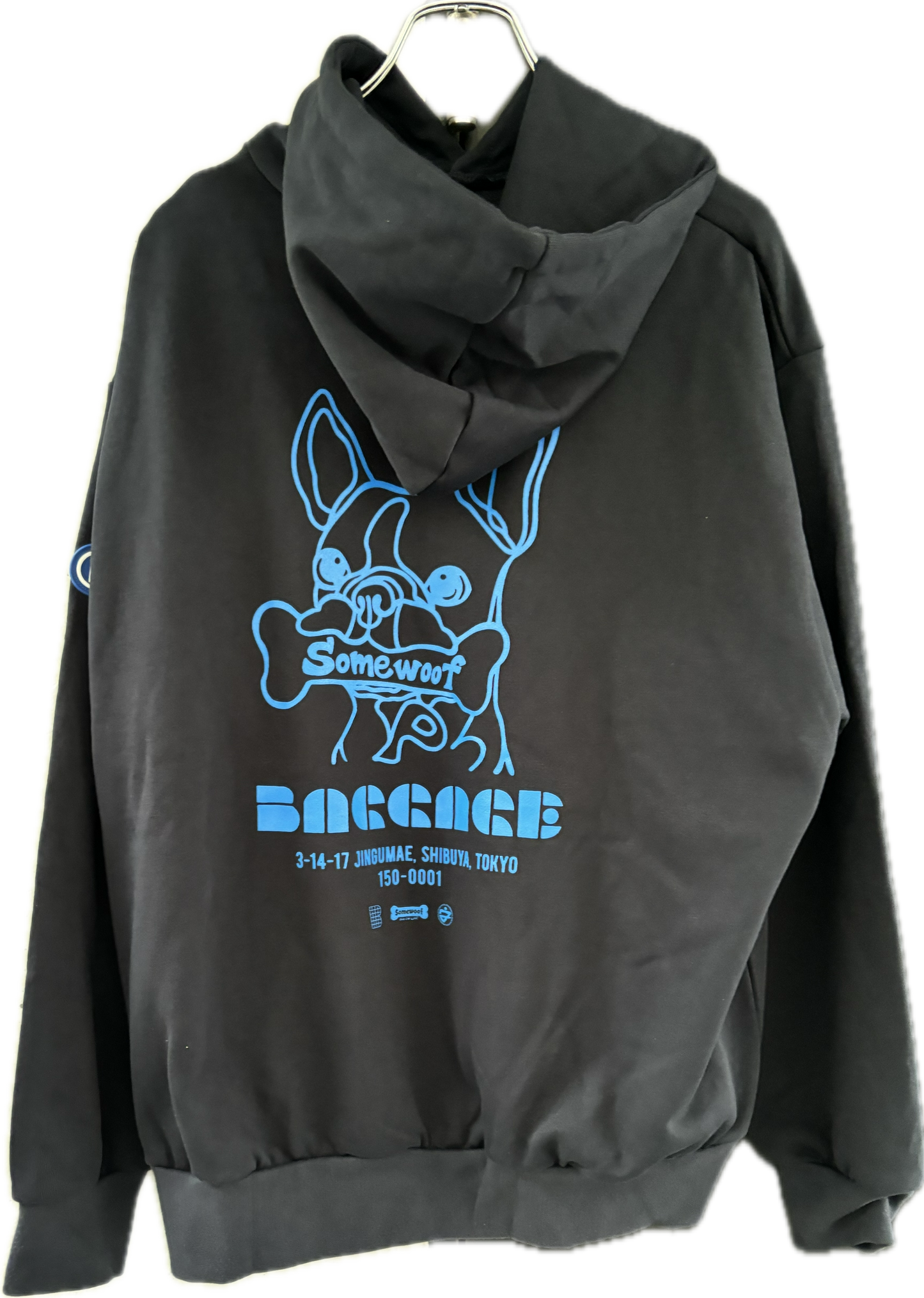 BAGGAGE×Somewoof HOODIE NAVY