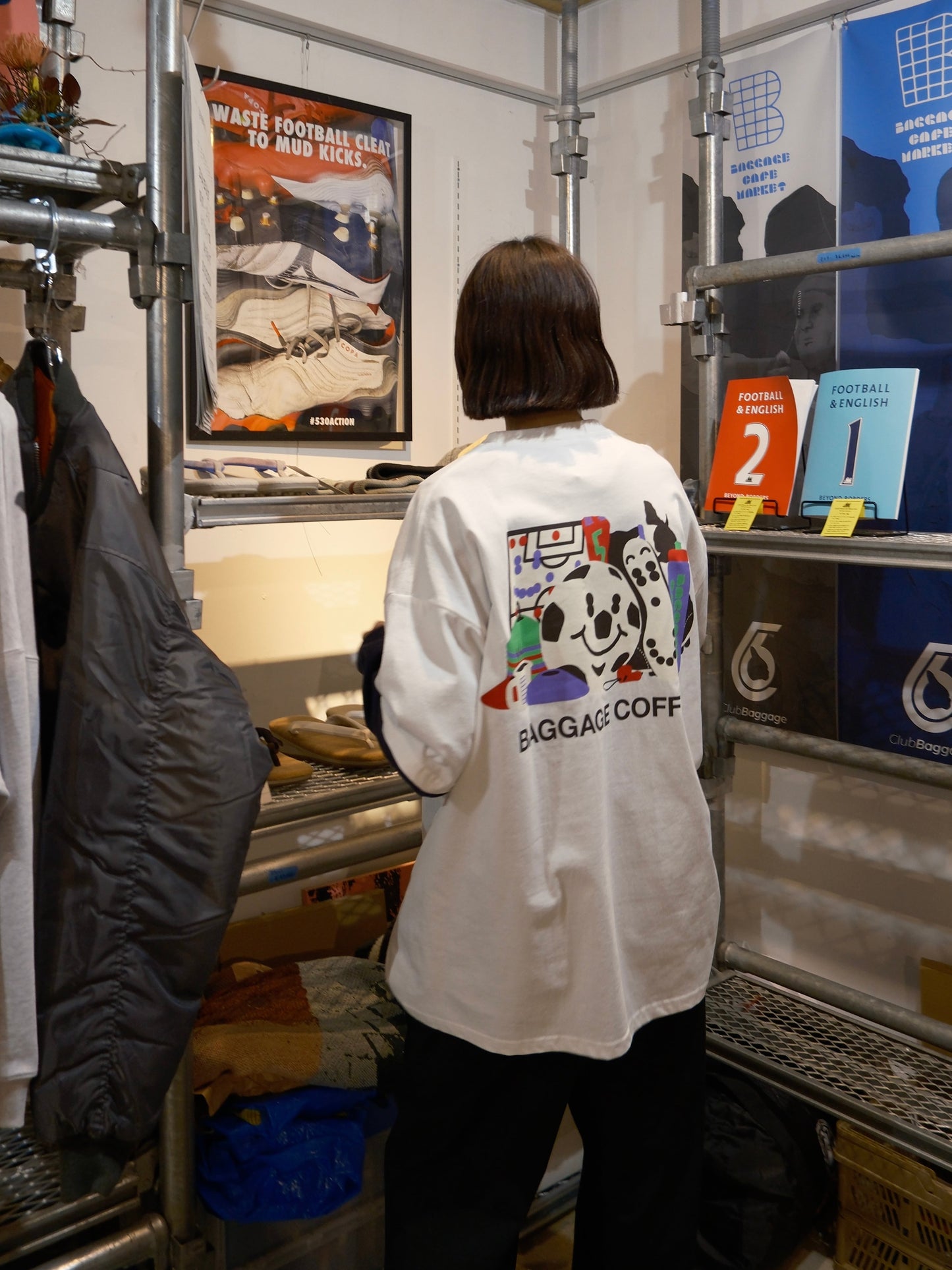 BAGGAGE × FRUIT OF THE LOOM× 松原光 TEE