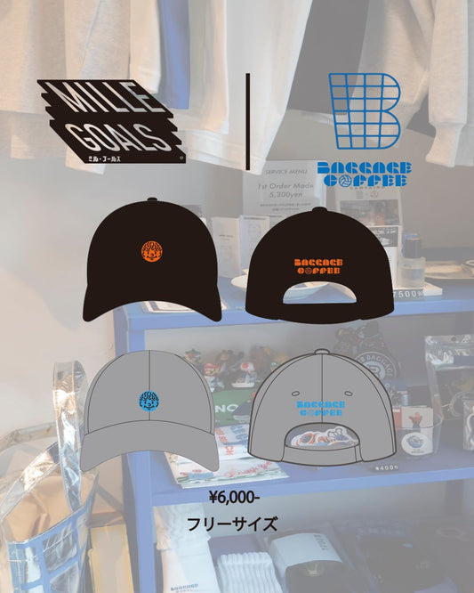 旗手怜央×BAGGAGE  Mill Goals CAP