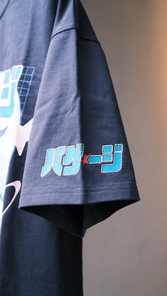 火曜び　バゲージTシャツ　NAVY